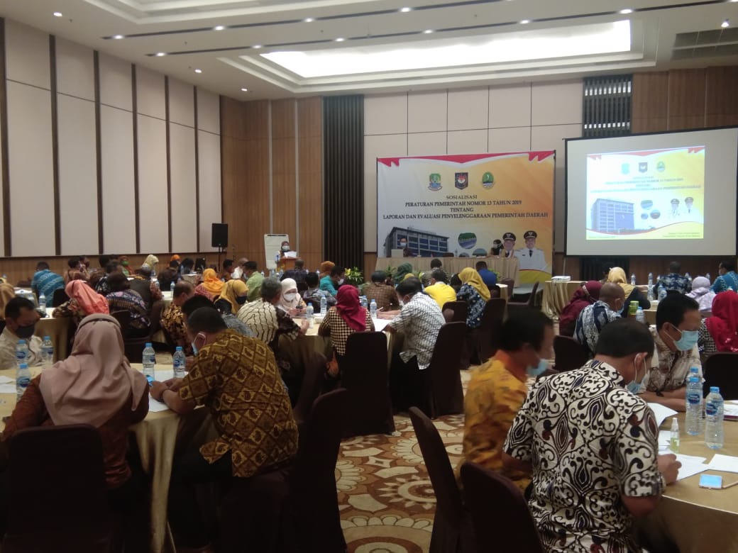 Sekda Kota Bekasi Buka Sosialisasi PP 13 Tahun 2019