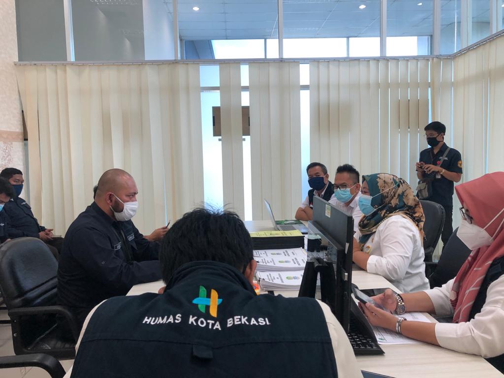 Tim KI dan Biro Humas Jabar Kunjungi Kota Bekasi