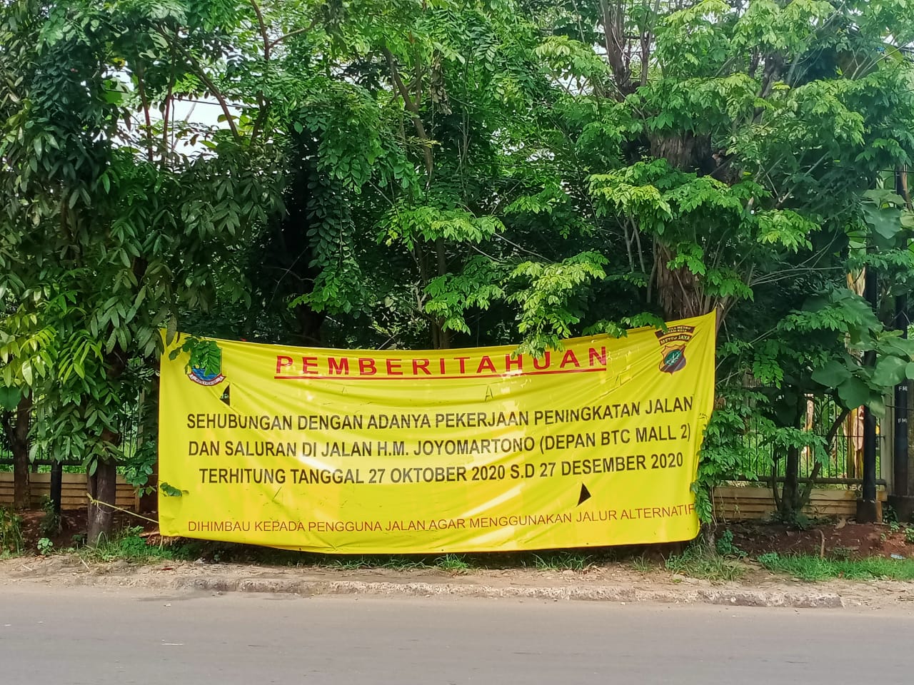 Pemkot Respon Informasi Viral Penutupan Jalan Bulak Kapal Selama 535 Hari