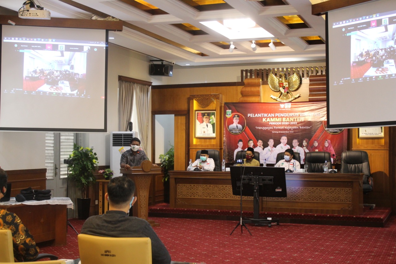 Hadiri Pelantikan PW KAMMI Banten, Gubernur Banten: KAMMI Tetap Istiqomah Berkontribusi untuk Pembangunan Banten