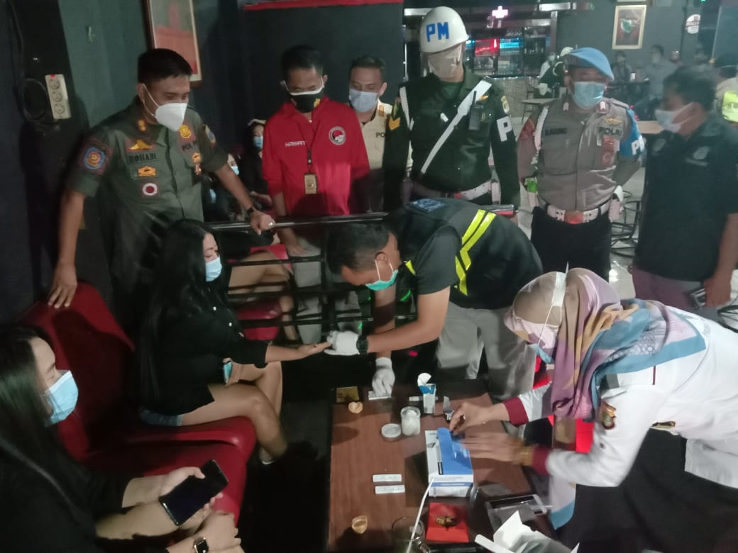 Cegah Klaster Baru Covid 19,Timsus Sasar Tempat Hiburan Malam di Bekasi