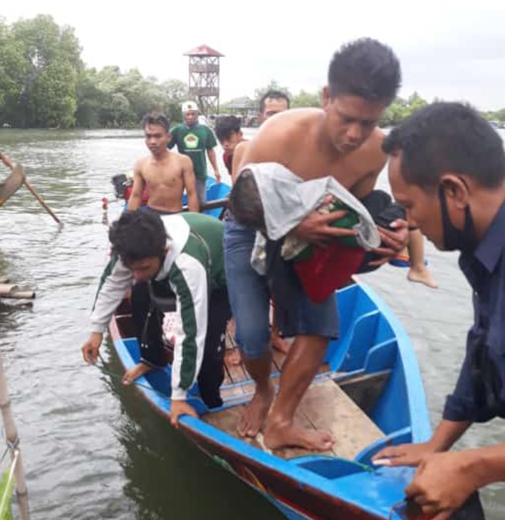 Tragedi Perahu Pariwisata terbalik di Tarumajaya Menelan Korban Jiwa