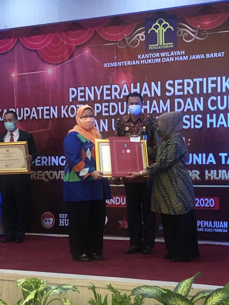 Pemkot Bekasi Raih Penghargaan “Kota Peduli HAM” Tahun 2019, Empat Kali Berturut-turut