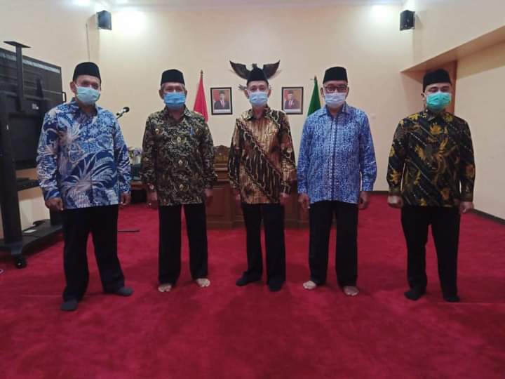 Pimpinan Baznas Banten Dilantik, Ini Susunanya