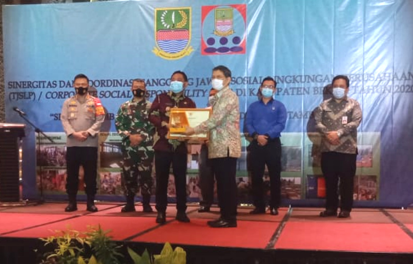 SMSI Bekasi Raya Menerima Penghargaan CSR dari Pemerintah Kabupaten Bekasi
