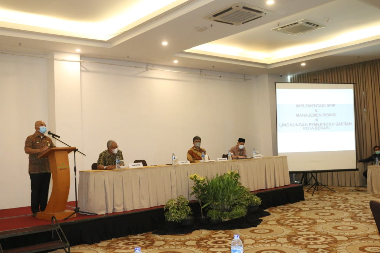 Wali Kota Buka Aca Inspektorat Kota Bekasi Mengenai Penguatan SPIP