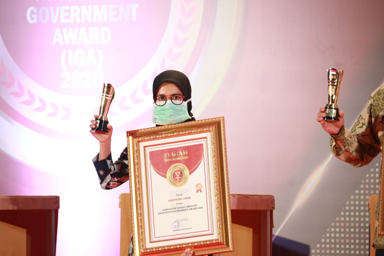 Untuk Kedua Kalinya, Lebak Mendapatkan Penghargaan Innovation Government Award