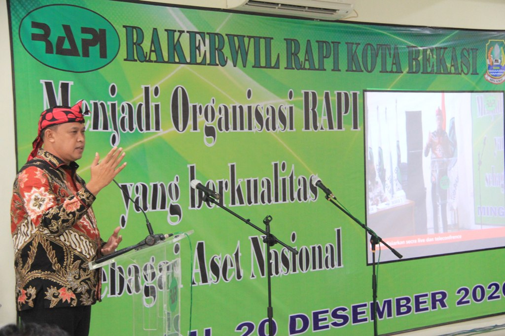 Wakil Wali Kota Bekasi Hadiri Undangan Relawan RAPI Kota Bekasi