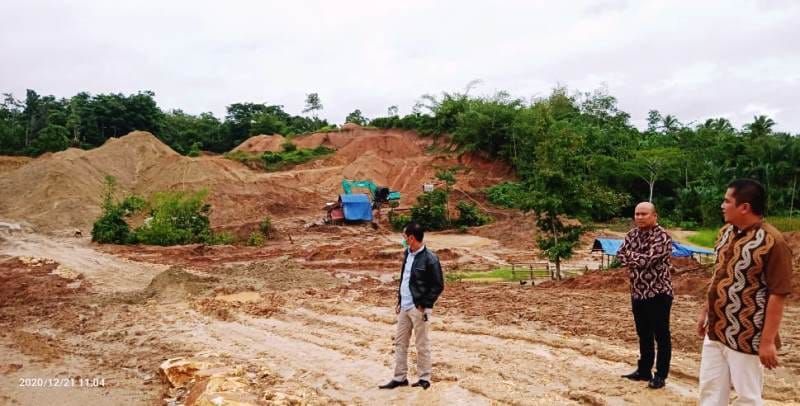Kordes Jarum Tambakbaya Desak Satpol PP Lebak Tutup Galian Pasir Timbul Haleuang Tambakbaya
