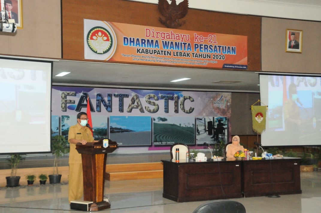 Peringatah HUT DWP Ke-21 Tingkat Kabupaten Lebak