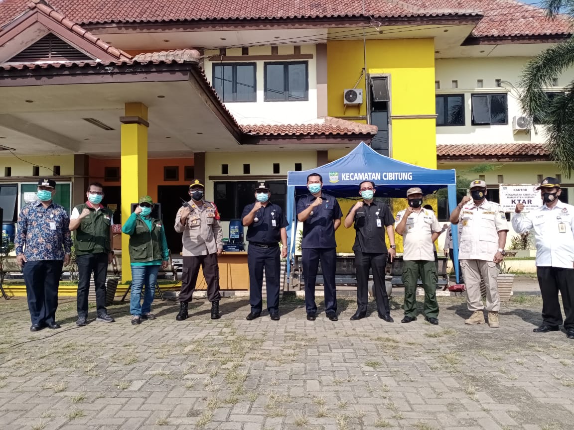 Polsek Cikbar Apel Pengamanan Malam NaTaru