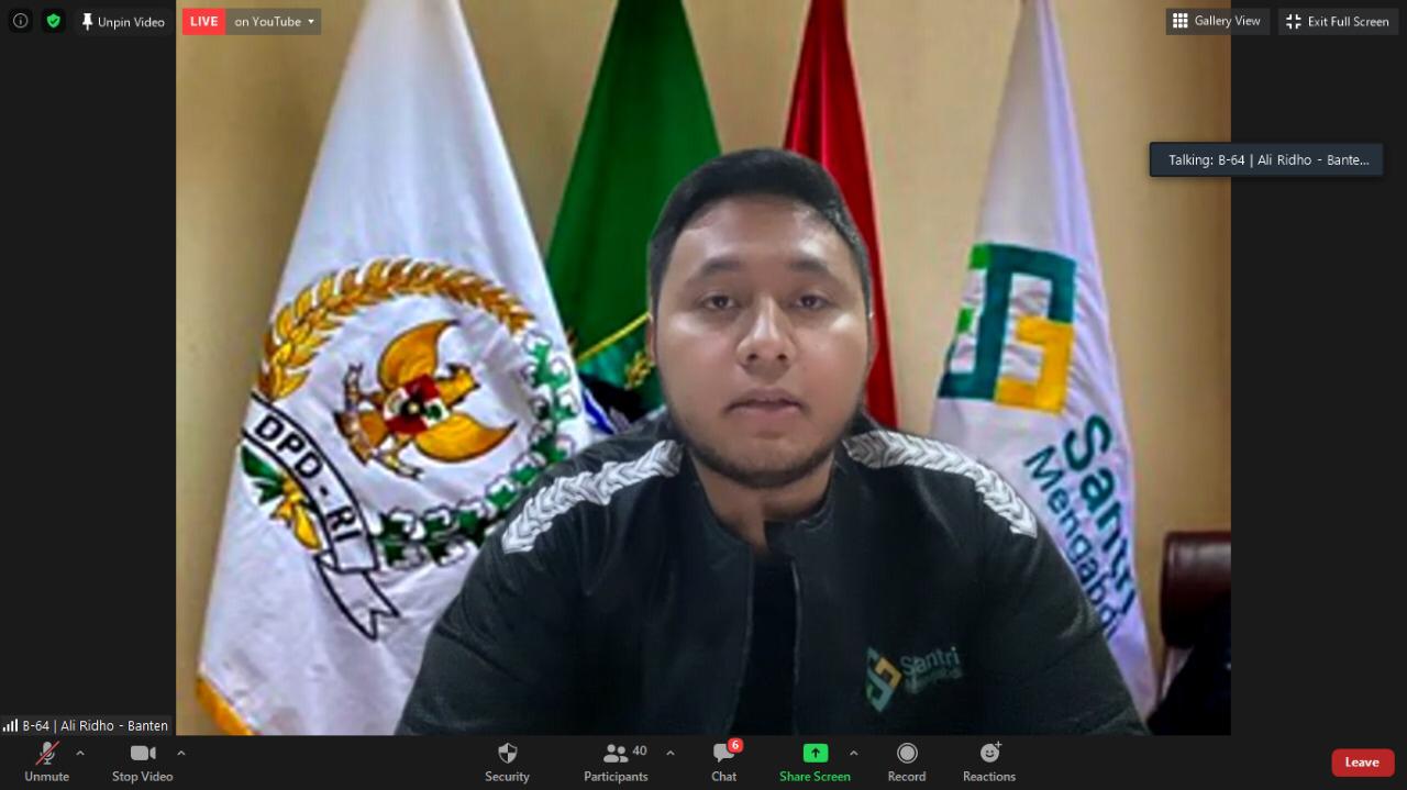 Yayasan Santri Mengabdi Sukses Menggelar Youth Leaders Forum 2020