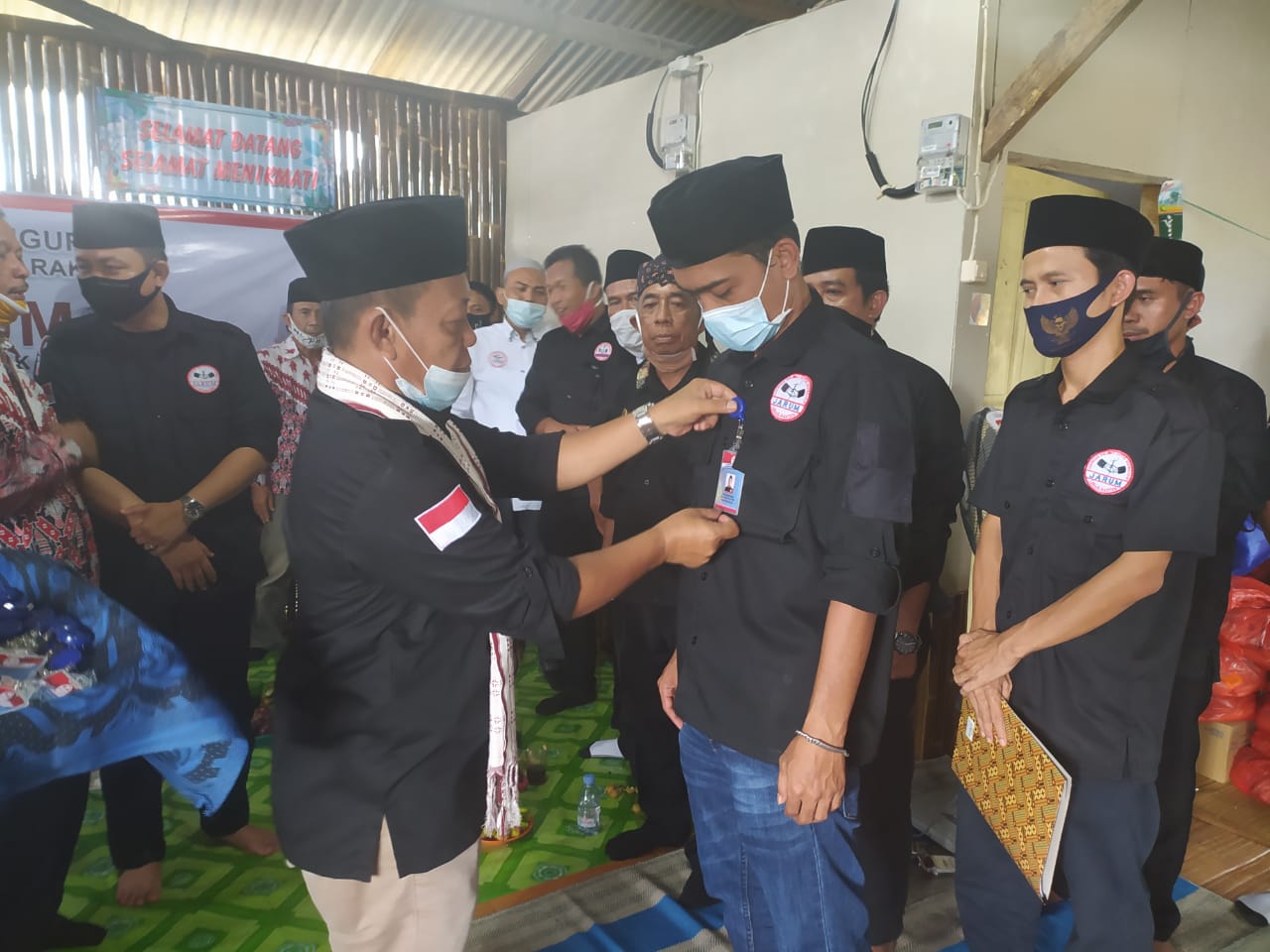 Ketua Umum Ormas Jarum Lebak Resmi Lantik Koorcam Cikulur