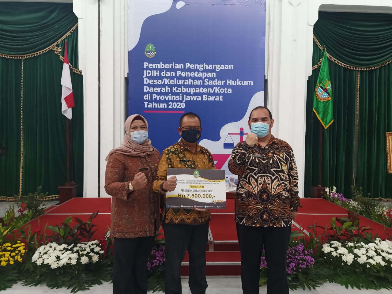 Pemkot Bekasi Raih Terbaik Kedua JDIH Se-Provinsi Jawa Barat