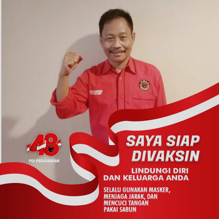 Anggota Dewan Ini Siap Untuk di Vaksin