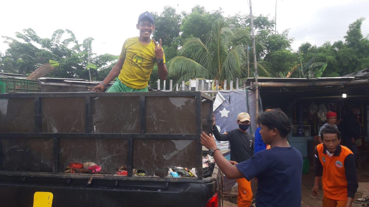 Sampah Liar di Jakasampurna Mulai di Angkut