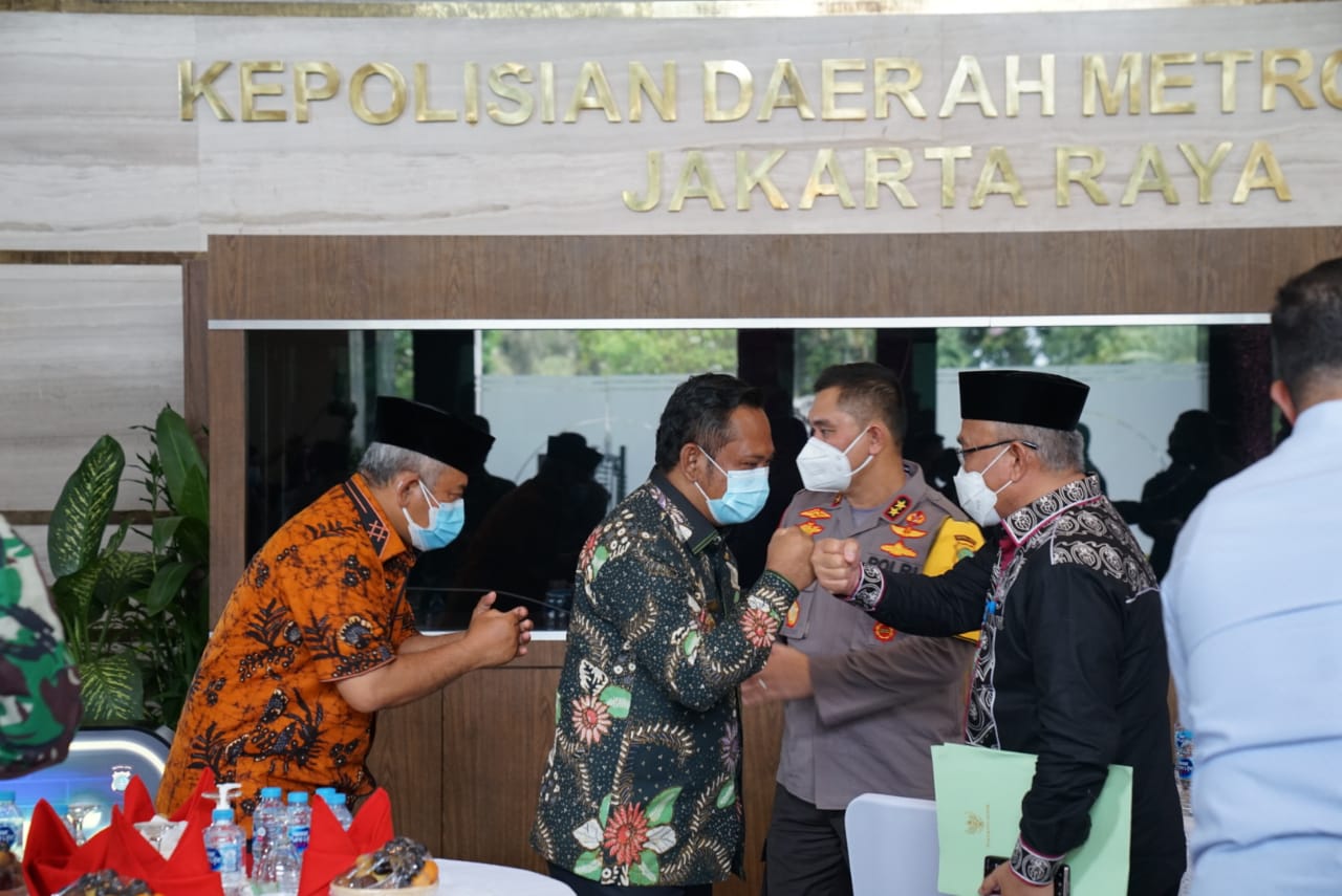 Walikota, Kapolres dan Dandim Kota Bekasi Hadiri Silaturahmi Kapolda Metro