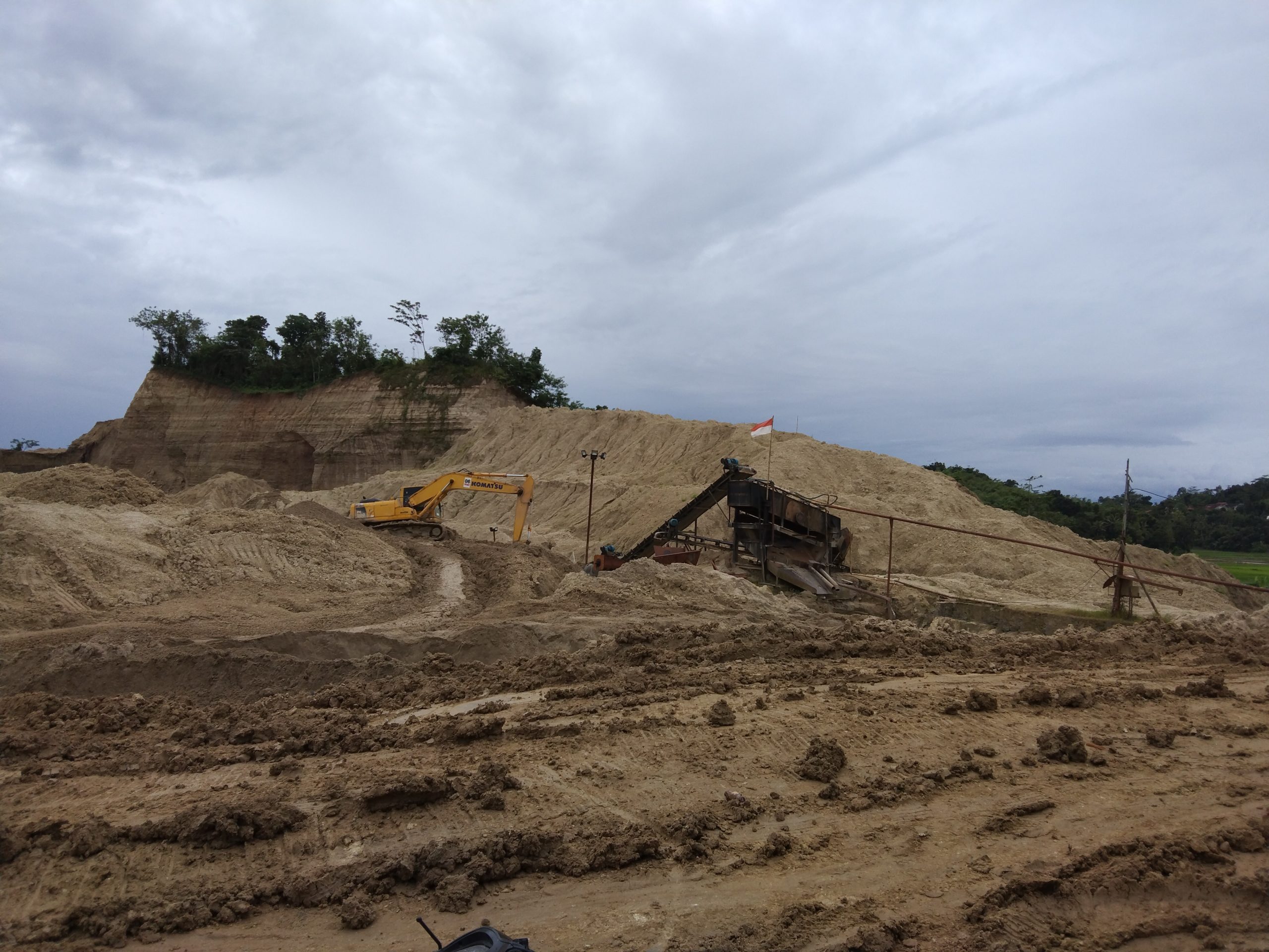 Tambang Pasir Milik PT. CIP Diduga Tak Berizin