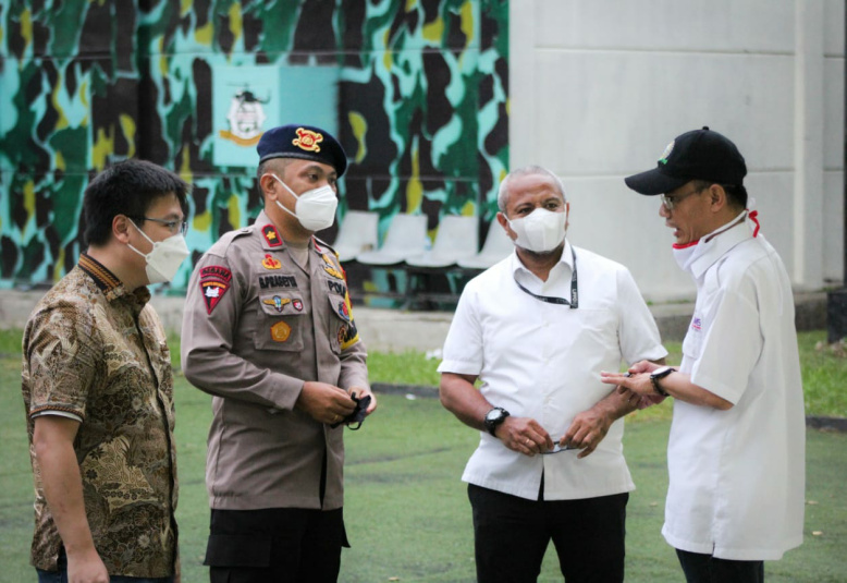 Yon D Brimob PMJ – SMSI Bekasi Raya Ajak Perangi Hoax