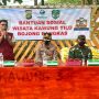 Gandeng TNI- POLRI, Wisata Kaung Tilu Bojong Rangkas Bagikan Paket Sembako