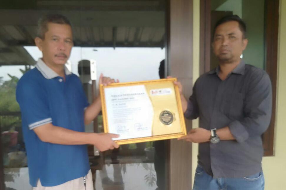 A. Ganip, Didaulat Jadi Tokmas Motivator Pers HPN Award 2021