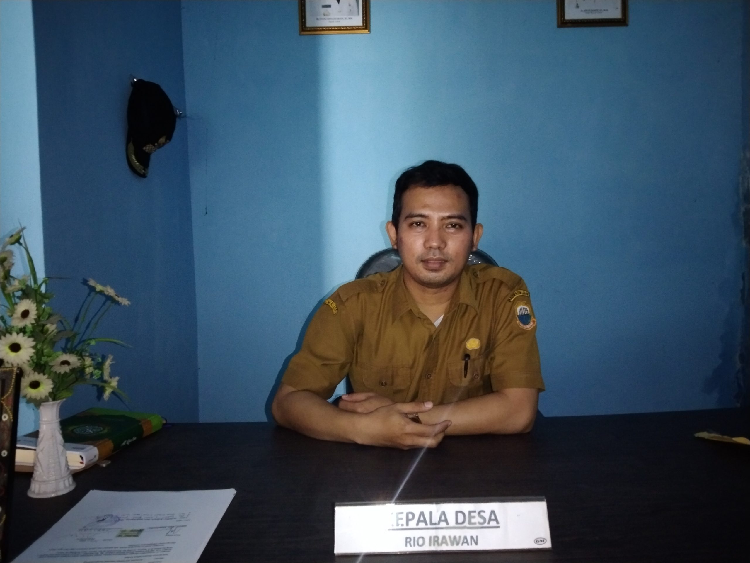 Diduga Pendapatan Sewa Tanah Bengkok Desa Kaduagung Timur Tak Masuk APBDES ? Begini Kata Kadesnya