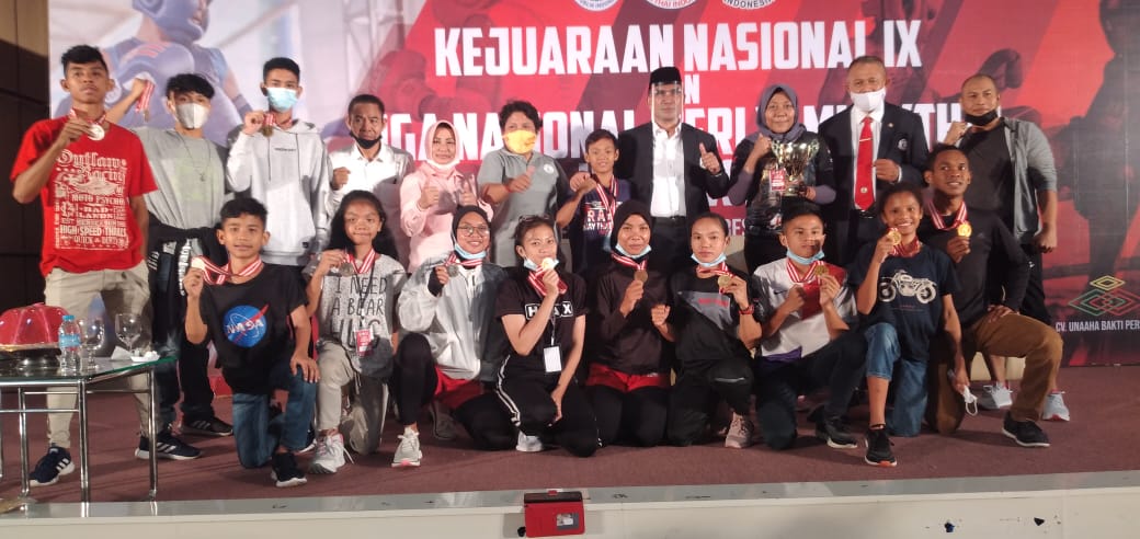 Muaythai Kota Bekasi Raih Juara Umum Liga Nasional di Kendari Sulawesi Tenggara