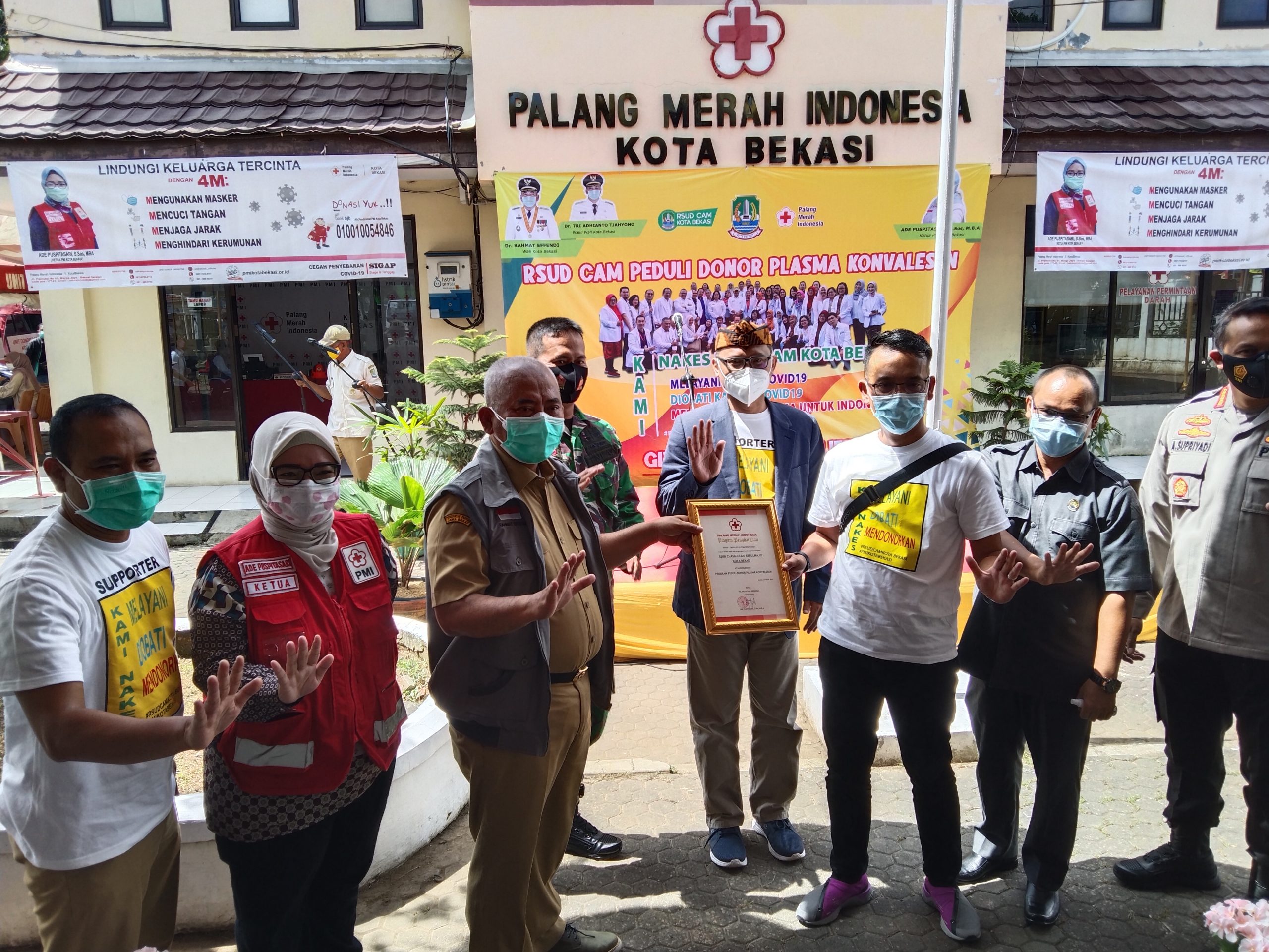 RSUD CAM Peduli Donor Darah Plasma Konvalesen