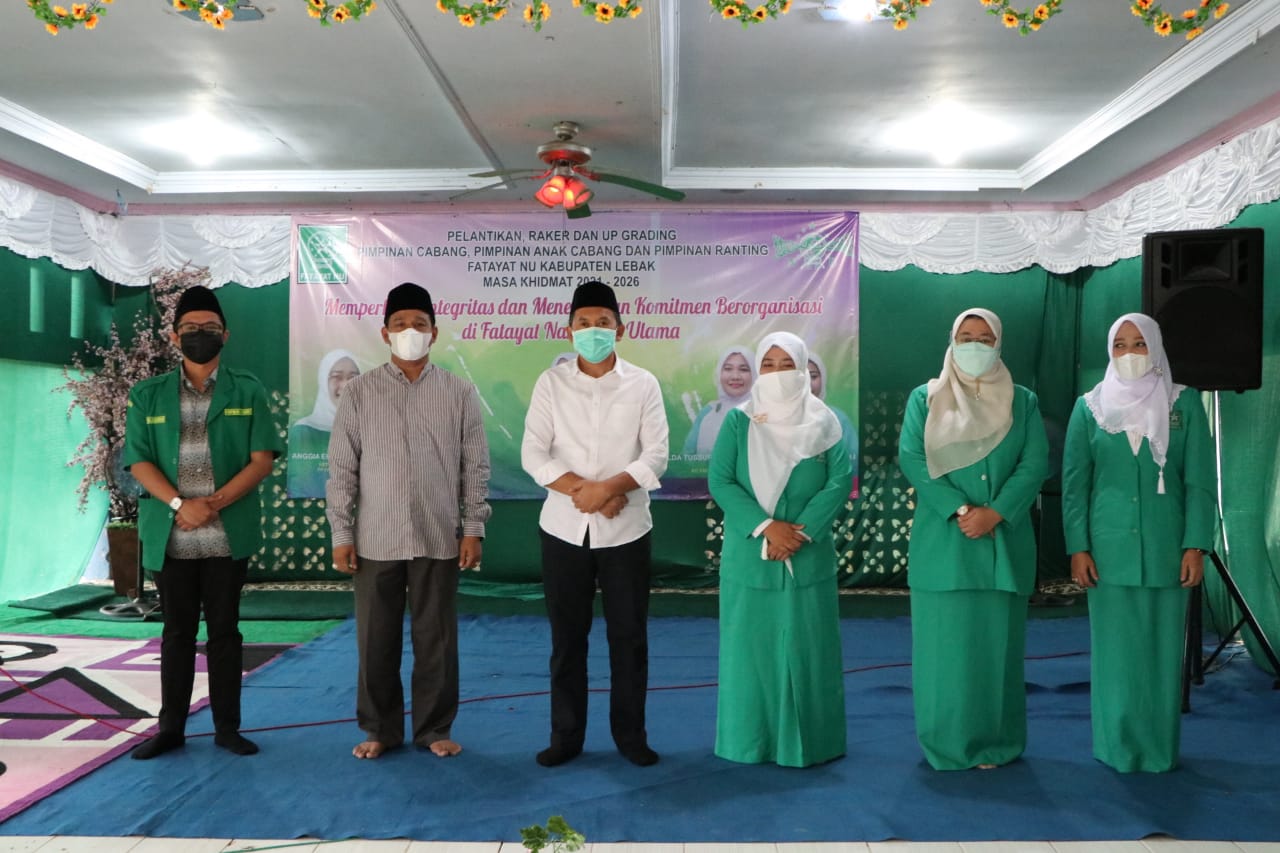 Wabup Lebak Hadiri Pelantikan Fatayat NU Lebak Masa Khidmat 2021-2026