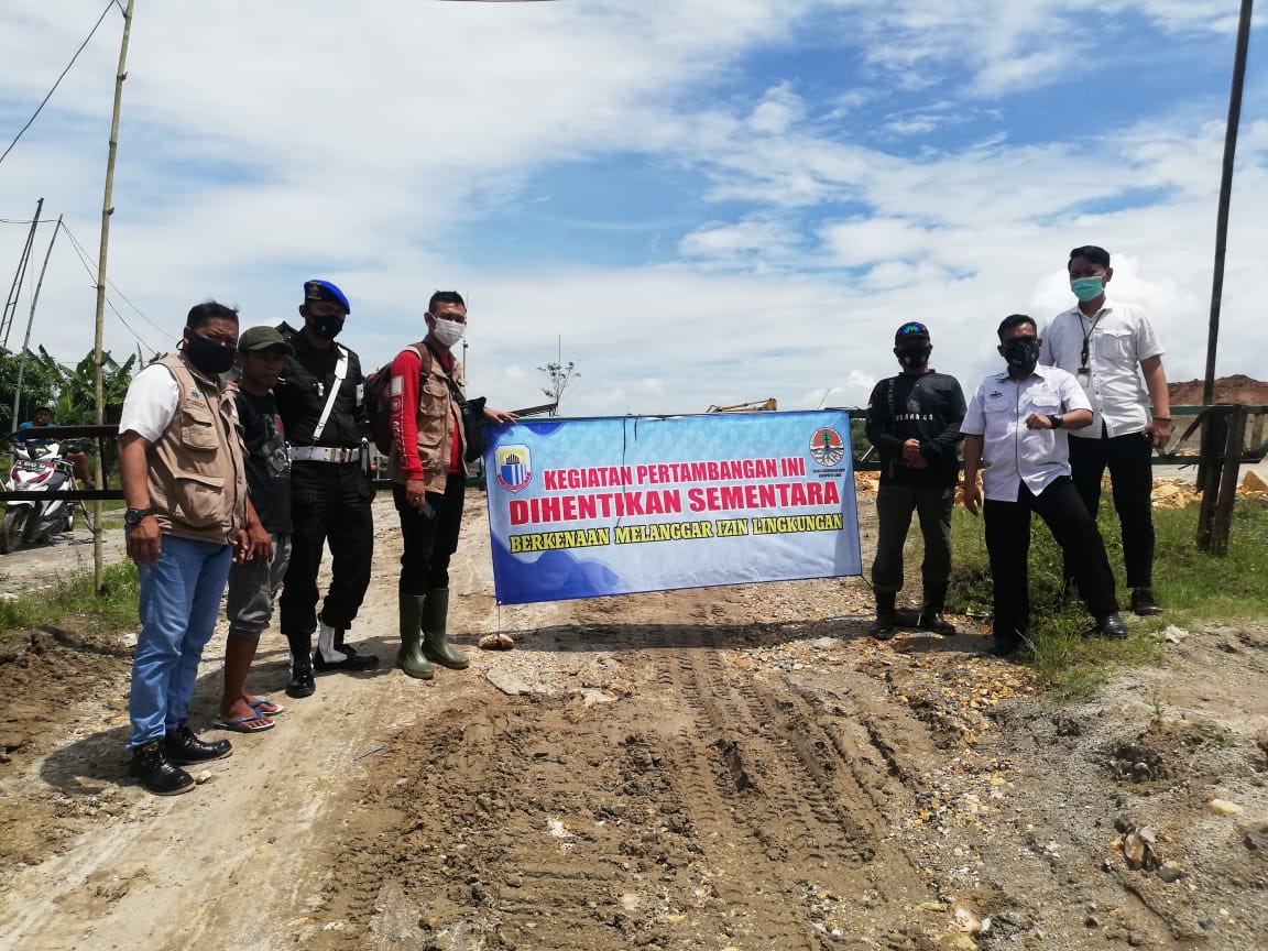 Masih Membandel, Pemkab Lebak Akhirnya Tutup Tambang Pasir