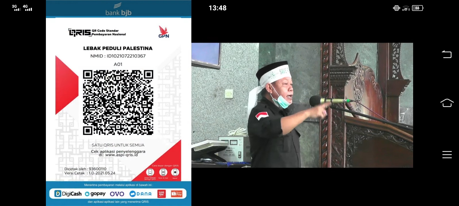 Bersama Muspika Lebak, Jarum Ajak Warga Peduli Palestina