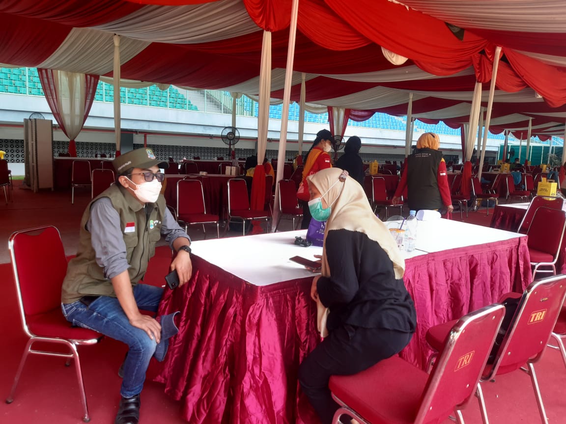 Pantau Vaksinasi Massal, Fajri TWUP 4 Apresiasi Agenda Percepatan Vaksin