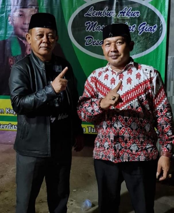Kunjungi Calon Kades Cirinten, Ketua Umum Ormas Jarum : Tetaplah Jadi Sosok yang Rendah Hati