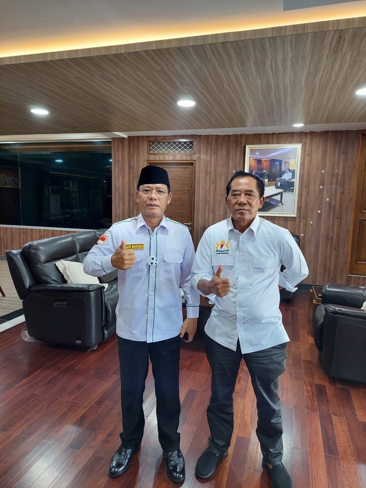 Watimpres Mardiono Kunjungi Kediaman Jayabaya