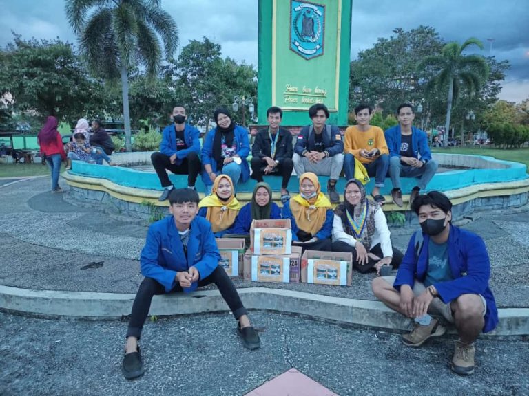 Peduli Korban Banjir, PMII Paser Lakukan Aksi Galang Dana