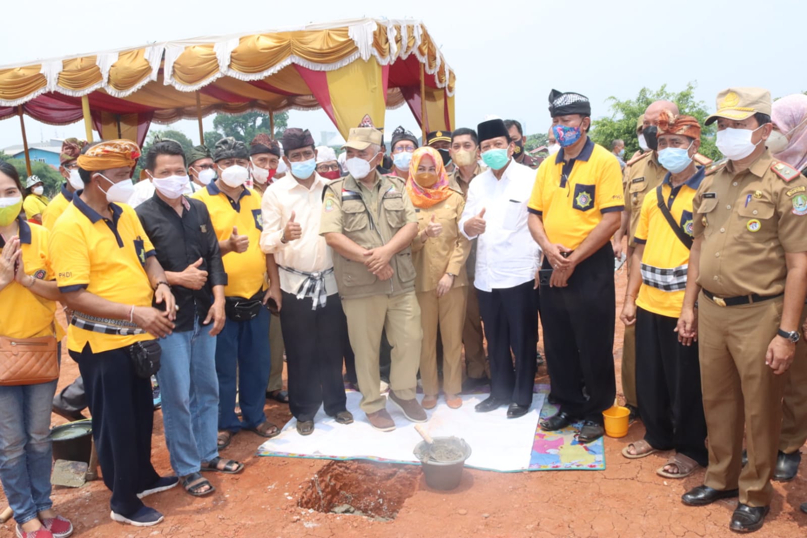 Peletakan Batu Pertama Pembangunan Krematorium Wujud Harmonisasi Di Kota Bekasi