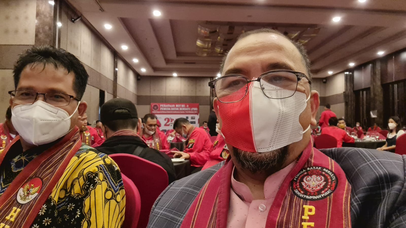 Heri Koswara Hadiri Milad II Pemuda Batak Bersatu Kota Bekasi