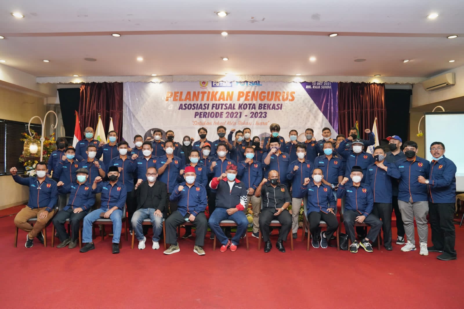 Heri Koswara Resmi Dilantik sebagai Ketua Asosiasi Futsal Kota Bekasi