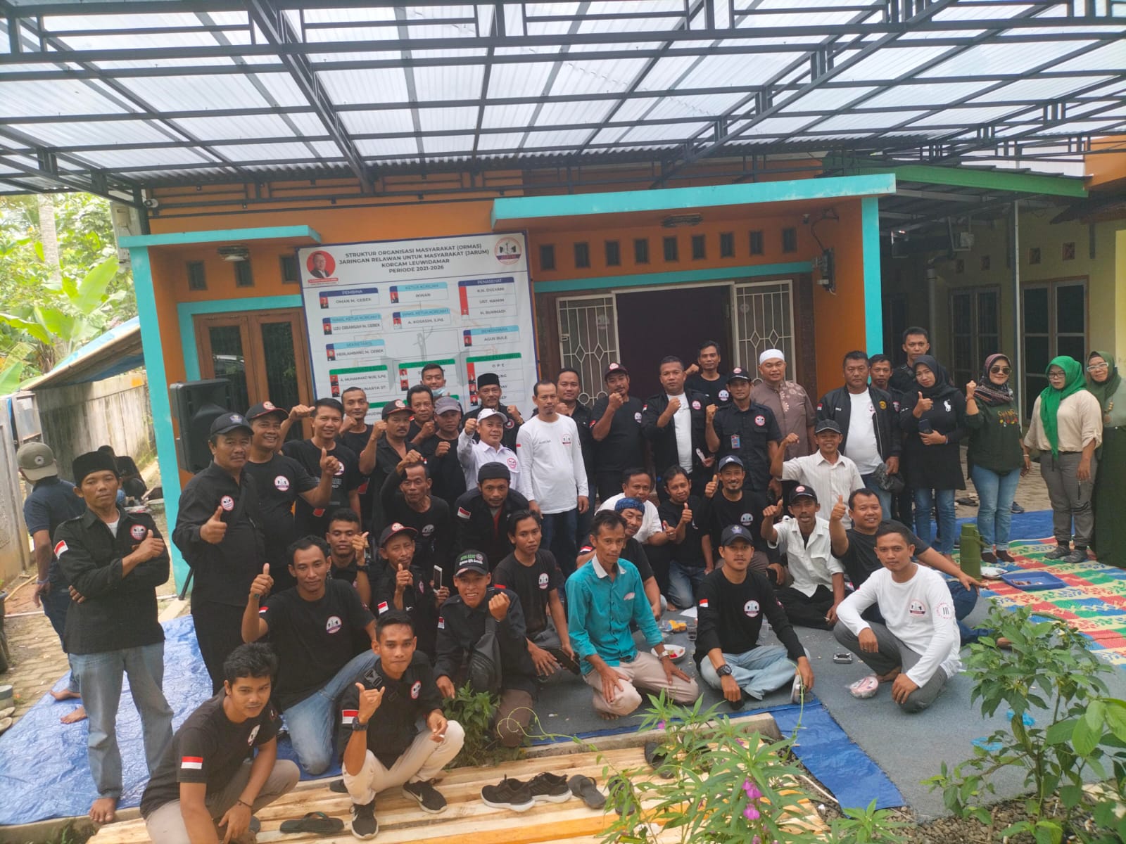 Ormas Jarum Kecamatan Leuwidamar Gelar Rapat Evaluasi dan Silaturahmi