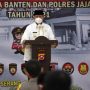 Gubernur Banten Apresiasi Predikat Terbaik Kepuasan Pelayanan Publik Polda Banten