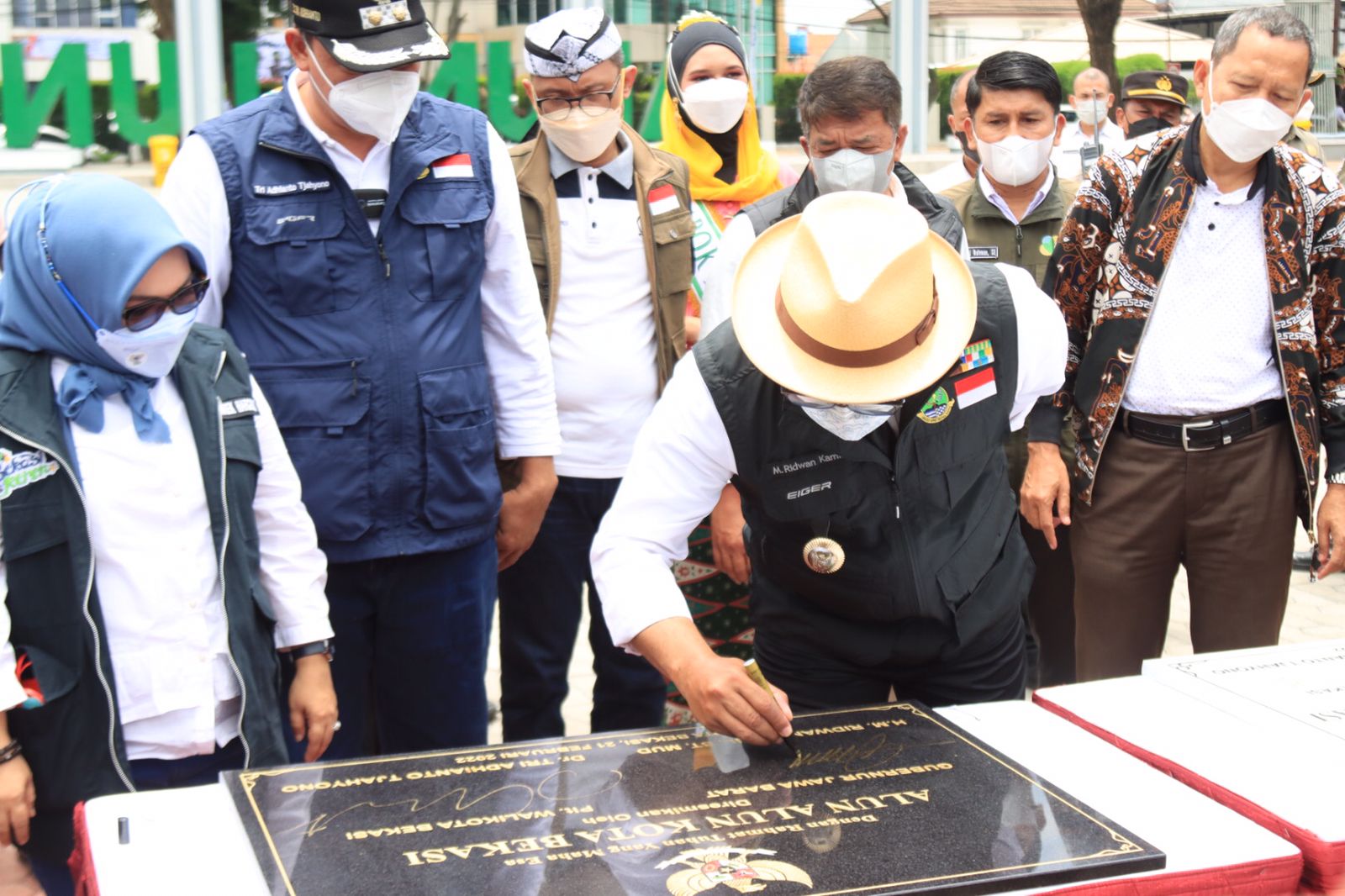 Gubernur Jawa Barat Resmikan 2 Tempat di Kota Bekasi