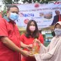 Plt. Wali Kota Bekasi Bersama Kastri Salurkan 10.000 Liter Minyak Goreng