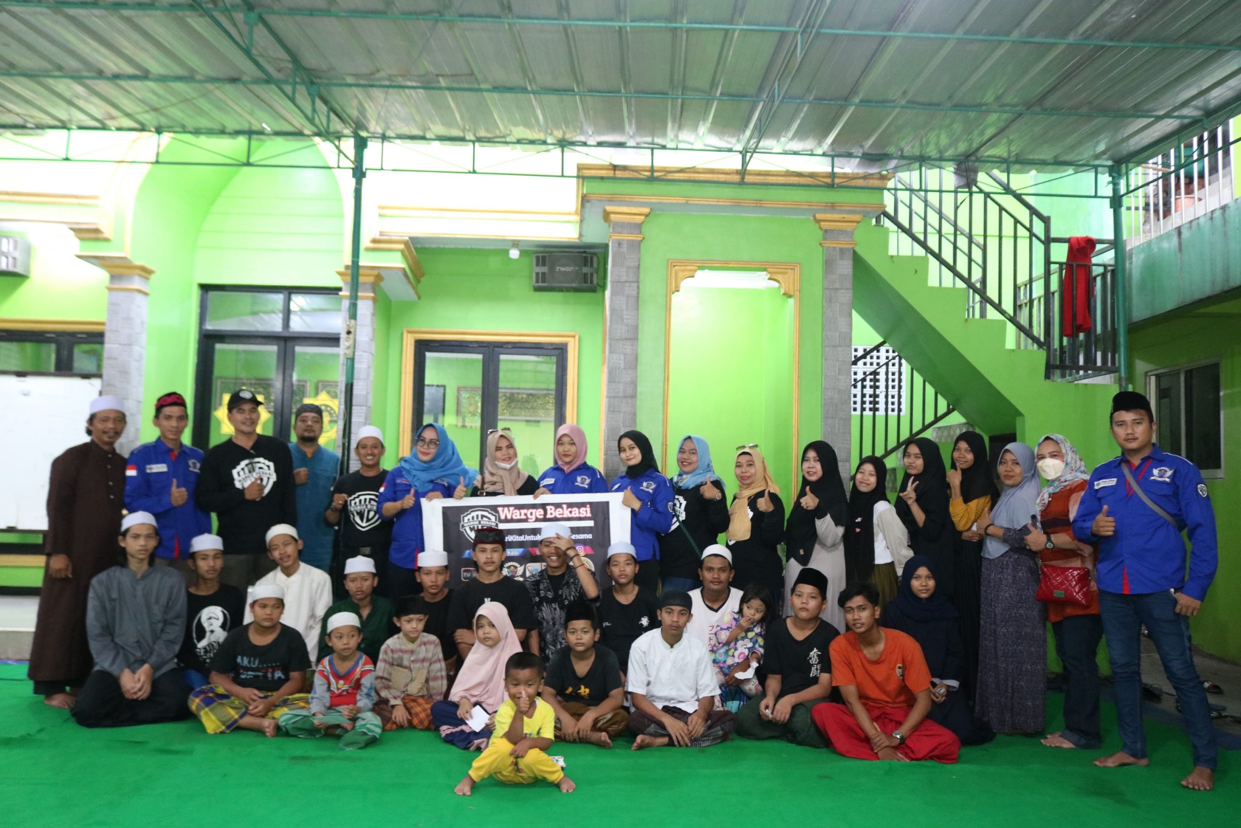 Group Facebook Warge Bekasi Gelar Buka Puasa Bersama Dan Santunan Anak Yatim Piatu Berbagi di Bulan Ramadhan 1443 H
