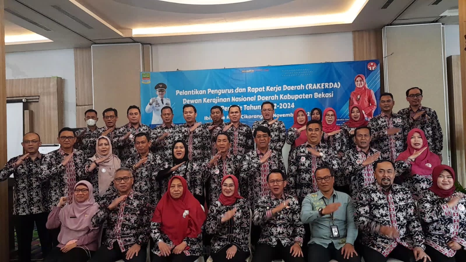 Pj Bupati Bekasi Minta Dekranasda dorong Tumbunya Ekonomi Kreatif