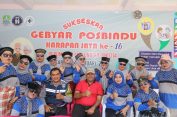 Sukseskan, Gebyar Posbindu Harapan Jaya ke 16