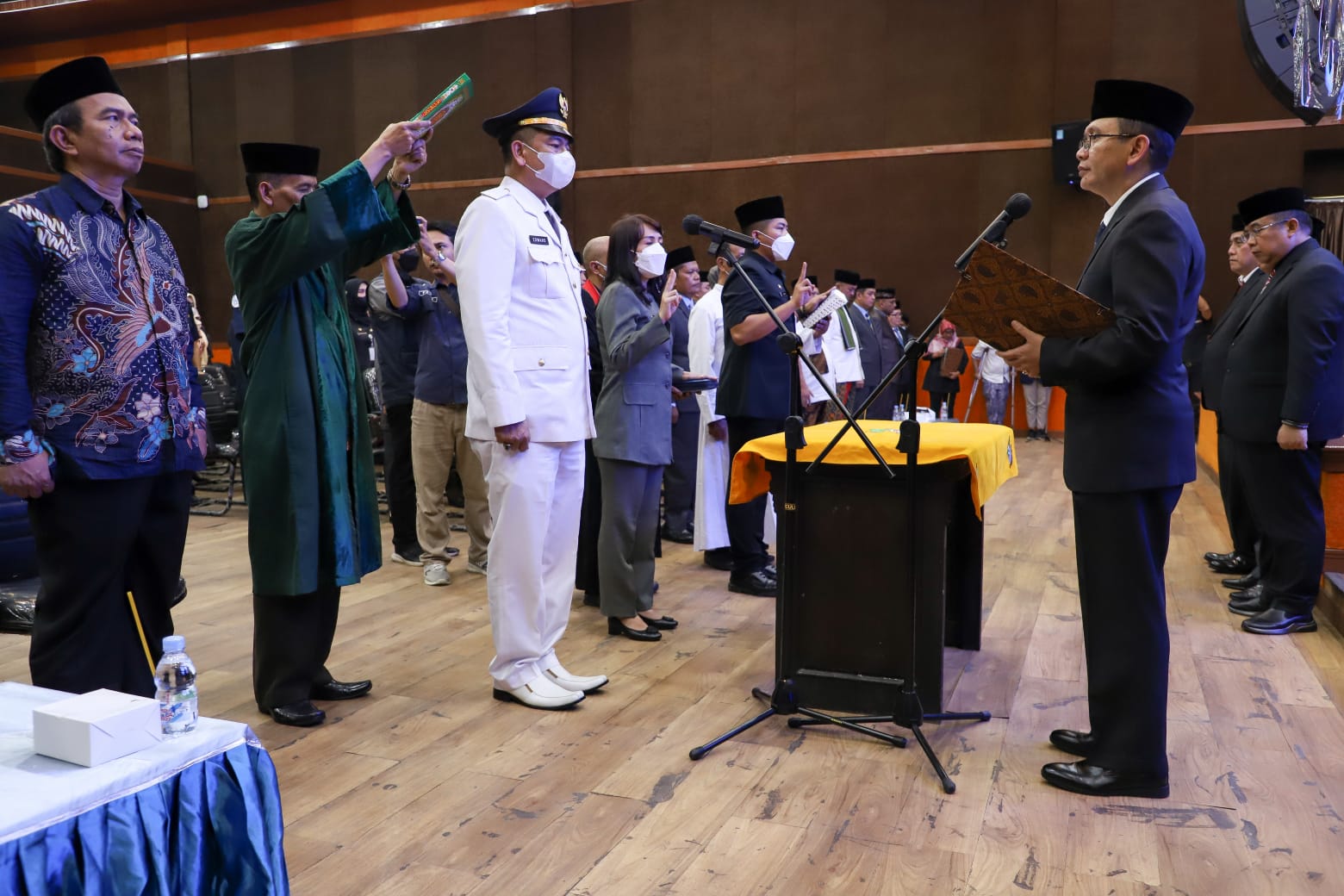 Pj Bupati Bekasi Lantik 9 Pejabat Fungsional dan 115 Pejabat Administrasi