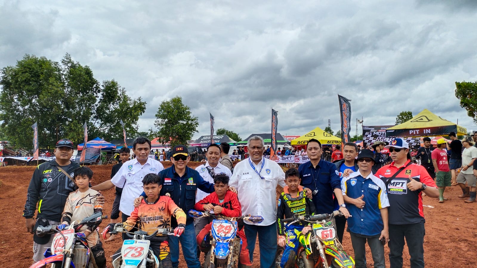 Dani Ramdan Bangga Kejuaraan Motocross Digelar di Kabupaten Bekasi