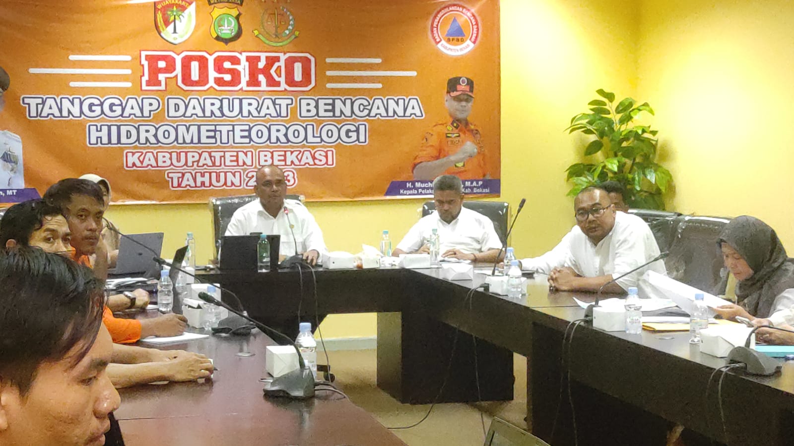 BPBD Kabupaten Bekasi Fokus Tangani Tiga Kecamatan Masih Terendam Banjir