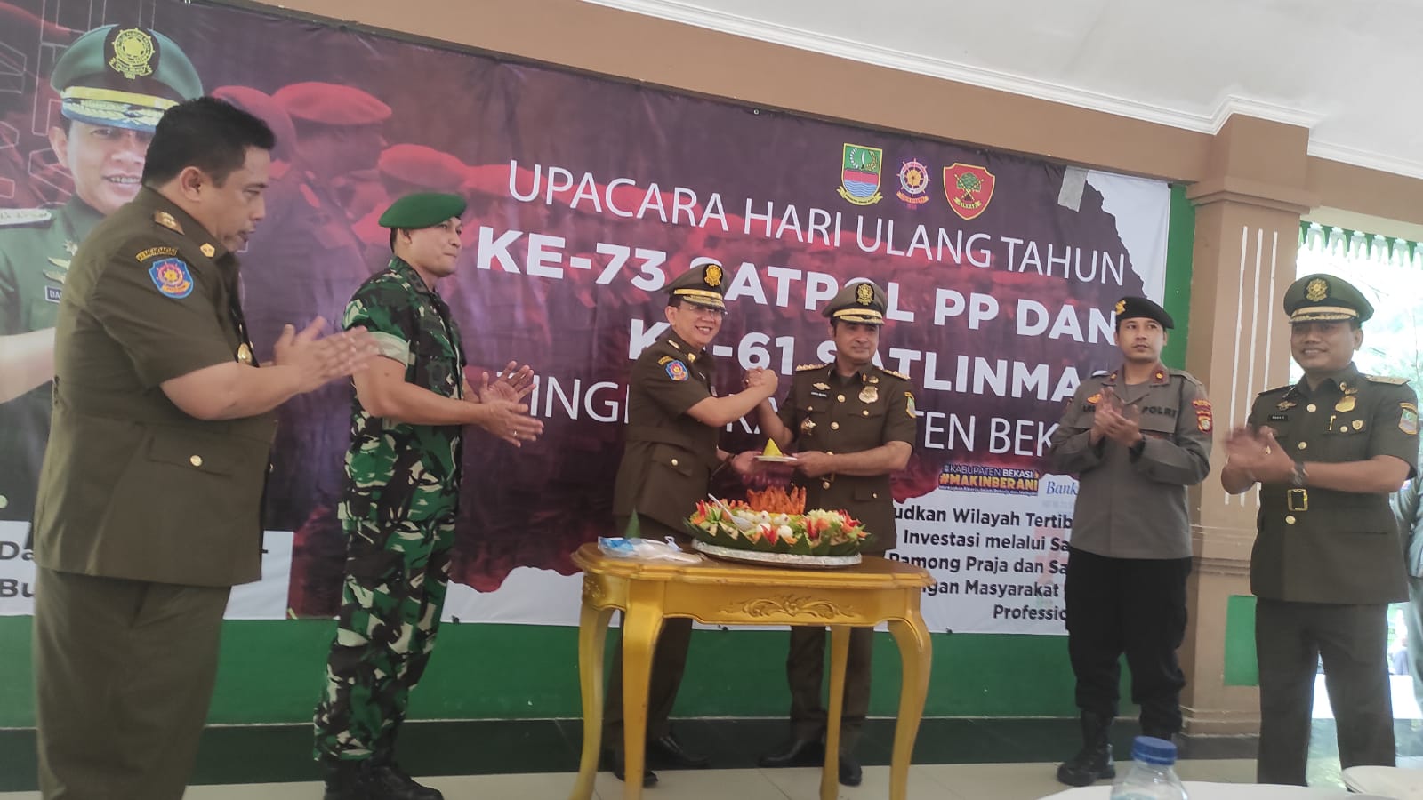 HUT ke-73, Satpol PP Kabupaten Bekasi Diharapkan Terus Jaga Ketentraman