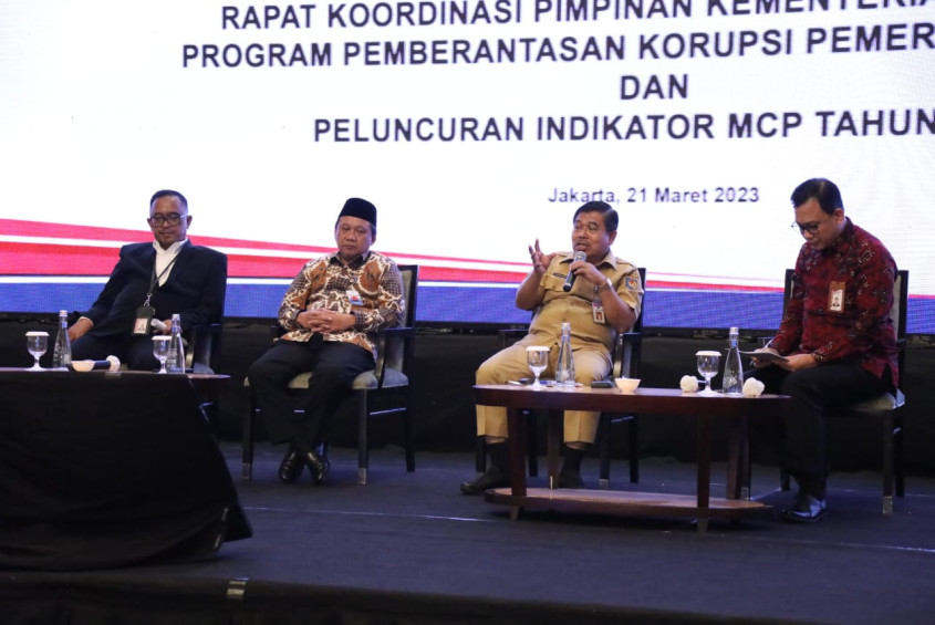 Kemendagri Bersama KPK dan BPKP Lakukan Upaya Perbaikan MCP